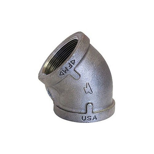 ASC 310024401 Pipe Elbow, Elbow Fitting/Connector, 2 in Nominal, Malleable Iron