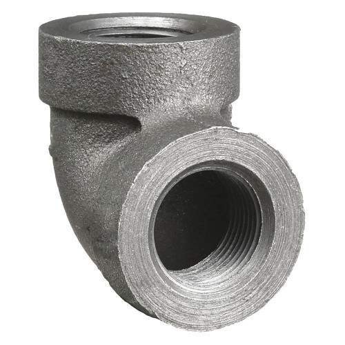 ASC 310501200 Pipe Elbow, Elbow Fitting/Connector, 1-1/4 in Nominal, Malleable Iron