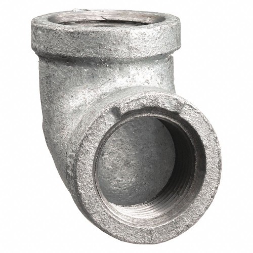 ASC 311000202 Pipe Elbow, Elbow Fitting/Connector, 1/8 in Nominal, Malleable Iron