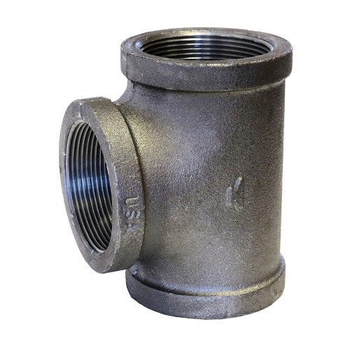 ASC 311030209 Pipe Tee, Tee Fitting/Connector, 1 in Nominal, Malleable Iron