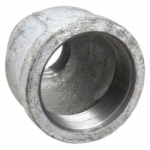 ASC 311086201 Pipe Reducer, Reducer Fitting/Connector, 3/4 in x 3/8 in Nominal, Malleable Iron