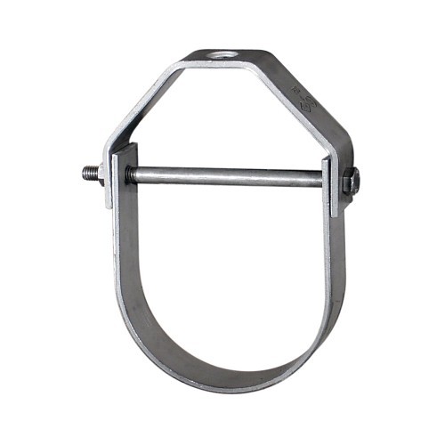 ASC Anvil® 500359641 Clevis Hanger, 4 in Pipe, 5/8 in Rod, 1430 lb, Carbon Steel, Galvanized