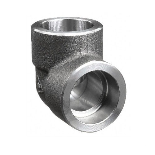 ASC 5460062 90 deg Socket Weld Elbow, 1-1/4 in Nominal, Forged steel