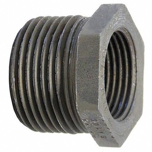 ASC 5460660 Hex Bushing, Male NPS x Female NPS, 1 x 3/4 in Nominal, Forged steel