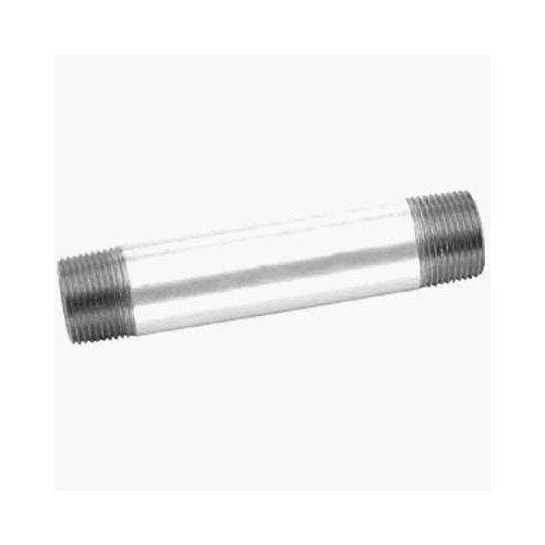 ASC 8700152807 Pipe Nipple, 1-1/4 in Nominal, 2 in Length, Steel, Galvanized