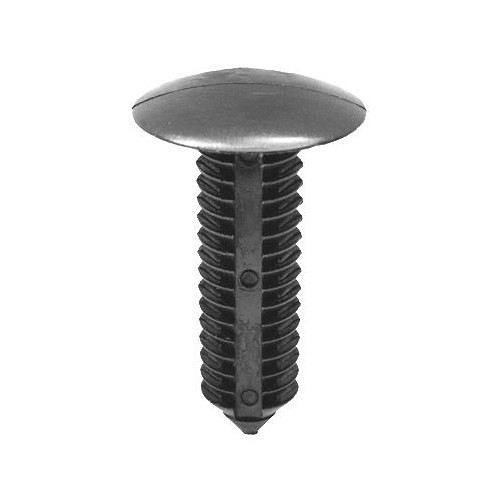 Approved Vendor 18301 Push Nut and Retainer, Type 1 Single Head, Imperial, Nylon