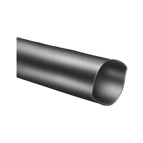 Approved Vendor 18697 Heat Shrink Tube, 0.187 in Inner Dia Expanded, 0.093 in Inner Dia Recovered, 6 in Length, Polyolefin, Black