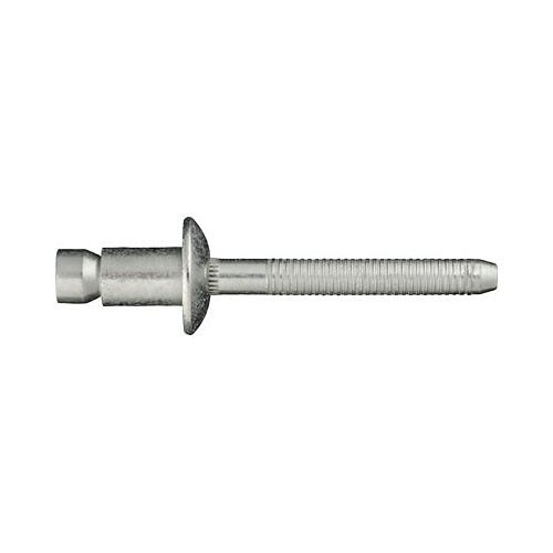 Approved Vendor 18889 GM Rivet, Steel Rivet-Steel Mandrel, 1/4 in Rivet Dia, 1/16 - 5/32 in Grip Range