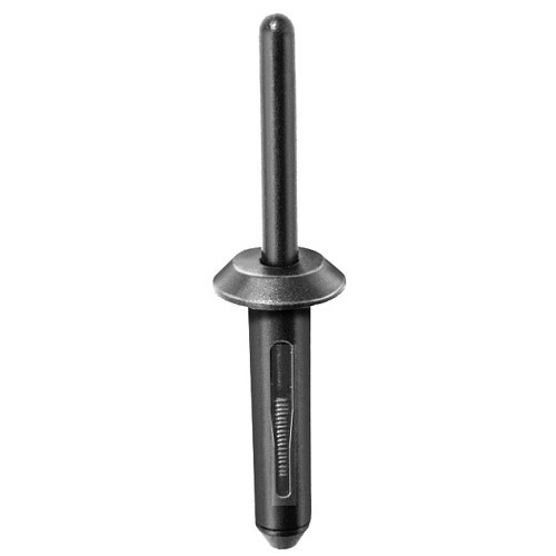 Approved Vendor A14004 Blind Rivet, Nylon, 2-3/64 in Length, 11/64 - 11/32 in Grip Range, Flush Beveled Dome