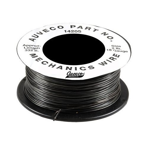 Approved Vendor A14205 Mechanics Wire, Steel, 18 ga, 332 ft Length