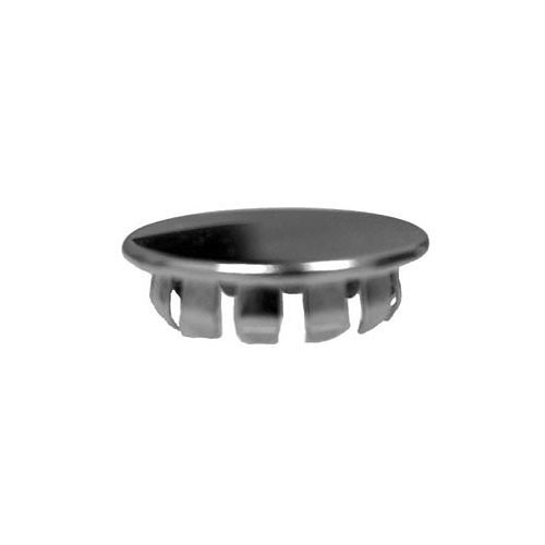 Approved Vendor A3754 Plug Button, 15/16 in Outside Dia, 3/4 in Hole Dia, Steel