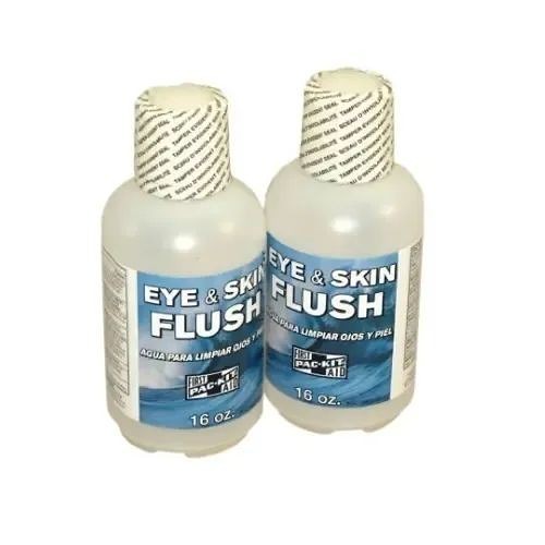 Acme United First Aid Only® 579-24-101 Eye Flush Bottle, Eye & Skin Flush, 16 oz, Bottle, 3-1/2 in Height, 3-1/2 in Length Specifications Met