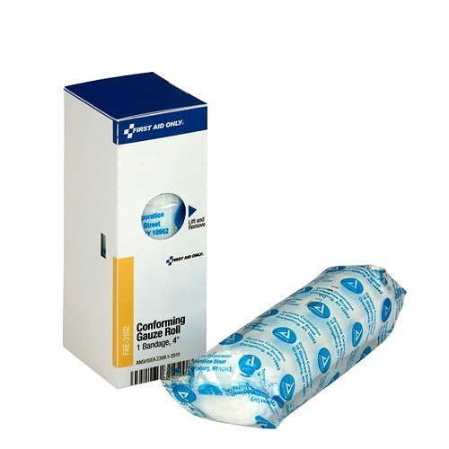 Acme United First Aid Only® FAE-3102 Conforming Gauze, Refill, 4 in x 5 yd