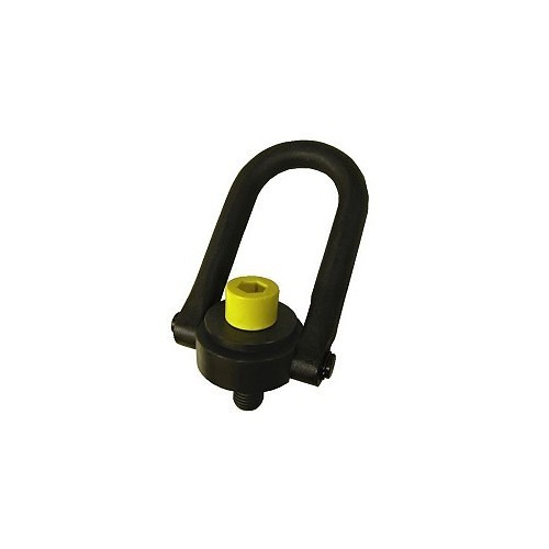 Actek® 46955 Swivel Hoist Ring, 7000 kg Load, 180 deg Pivot Angle, 360 deg Swivel, M30 x 3.5 mm Thread