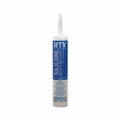 Adaseal International White lighting WL099110C RTV Silicone Sealant, 10.3 oz, Cartridge, Clear, Applicable Materials: Metal, Glass