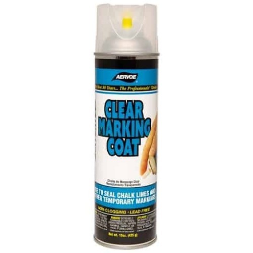 Aervoe® 200 Marking Coat, 17.5 oz Container, Clear, 285 to 570 linear ft Coverage, 8 hr Curing