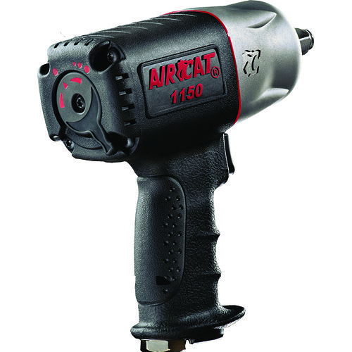 AirCat PF541150 Impact Wrench, Tool/Kit: Tool, 1/2 in Drive, 900 ft/lb ft-lb