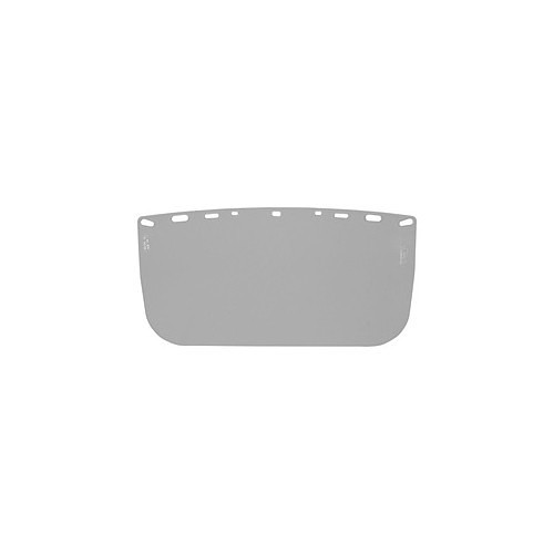 BUL840M Faceshield, Clear Visor, Acetate Visor, 8 in Visor Height, 15 in Visor Width, 0.04 in Visor Thickness, ANSI Z87.1-2003