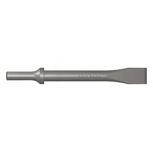 Ajax 910-11-1-1/2 Zip Gun Chisel, Flat Chisel Style, 11 in Overall Length, 1-1/2 in Blade Width