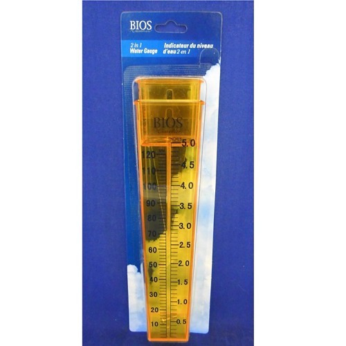 Ajax Scientific Ltd EC100-0000 Rain Gauge, Graduations: Dual