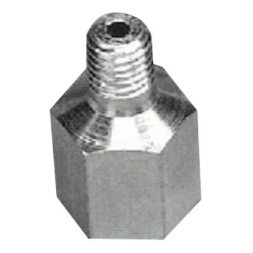 Alemite® 025-51942 Grease Fitting & Adapter, 1/4-28 x 1/8-27, 0.88 in Overall Length, Zinc