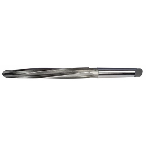 Alfa USA® BR54510 Bridge Reamer, 17/32 in Dia, 9 in Overall Length, #2 Morse Taper Shank, Spiral Flute