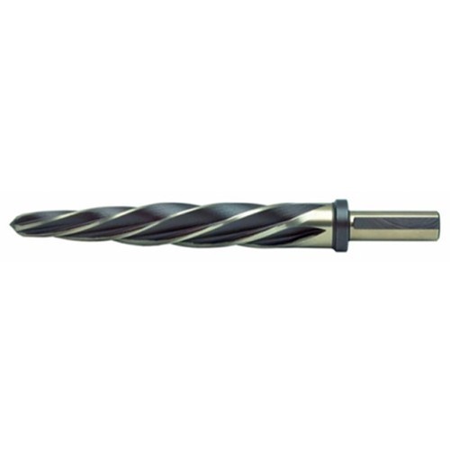 Alfa USA® CR54553 Car Reamer, 5/8 in Dia, 6-9/16 in Overall Length, 1/2 in Shank Dia, Three-Flat Shank, Helix Flute