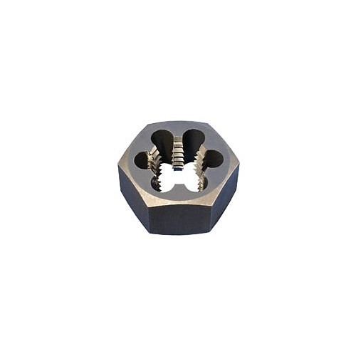 Alfa USA® CSRTD70729 Hexagon Rethreading Die, Imperial, 1-1/2-12 in, 1 in Thickness, 2-9/16 in Die Outside Dia, High Carbon Steel