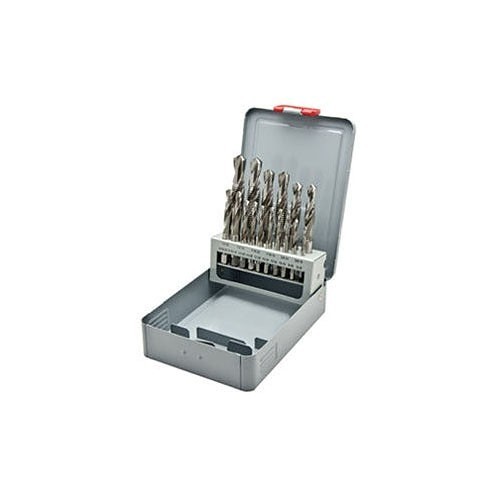 Alfa USA® DTH66120 Combination Drill & Tap Set, Metric, 16 Piece, 2 Flutes