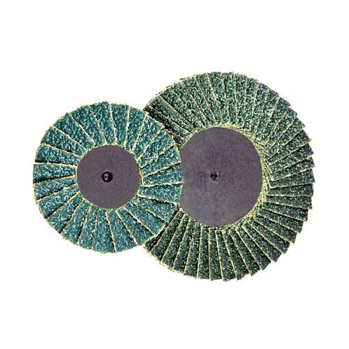 Alfa USA® FDZ67411 Mini Flap Disc, 2 in Disc Dia, 36 Grit, Zirconia Abrasive