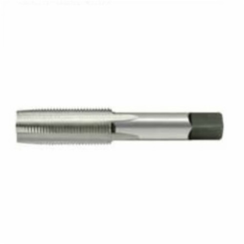 Alfa USA® HSMTP271018 Straight Flute Hand Tap, Right Hand Cutting Direction, M5-0.50 Thread, D3 Thread Limit, Plug Chamfer, 4 Flutes, High Speed Steel, Yes Through Coolant
