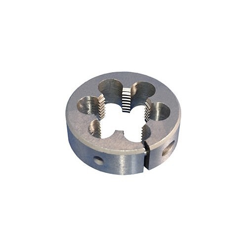 Alfa USA® HSRD70408 Adjustable Round Die, Imperial, #10-32, Standard, 13/16 in Die Outside Dia, High Carbon Steel