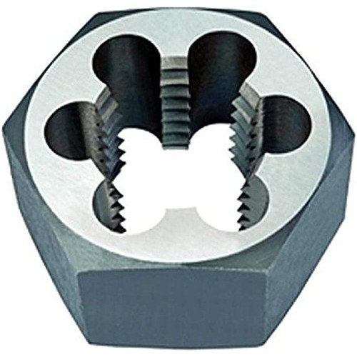 Alfa USA® MHD71010 Hex Die, M3x0.50, Carbon Steel