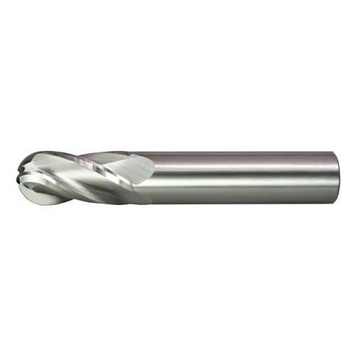 Harvey Tool 4038121 Indexable Ball Nose End Mill, 0.062 in Diameter Cutting