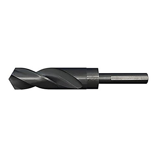 Alfa USA® SD50404 Reduced Shank Drill Bit, 37/64 in Drill, 1/2 in Shank, High Speed Steel