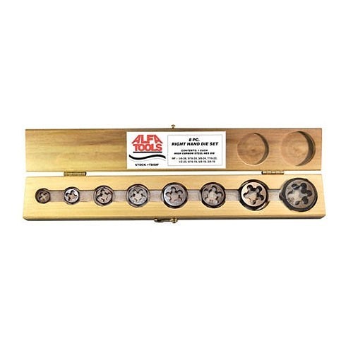 Alfa USA® TDS10C Die Set, Imperial, High Speed Steel