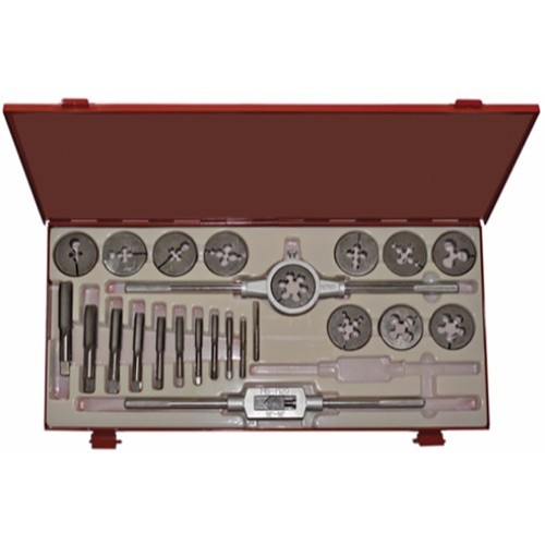 Alfa USA® TDS40H Die Set, Imperial, 40 Piece, 1 in Die Thread Size, Hex Die Shape, Yes Adjustable Die (Yes/No)