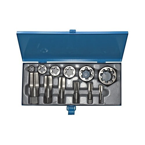 Alfa USA® TDS66012NPT Tap and Die Set, 12 Piece