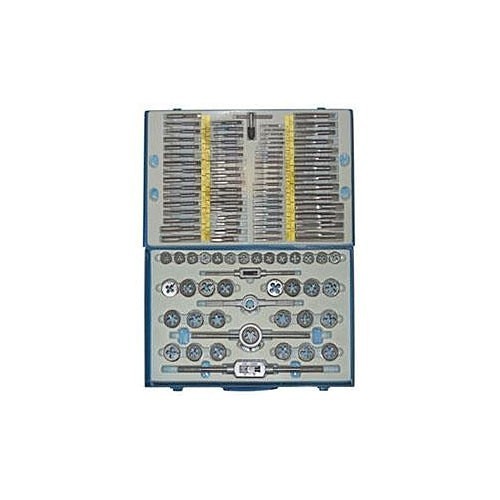 Alfa USA® TDS66110 Die Set, Imperial, 110 Piece, 1 in Stack x 1-1/2 in OD Die Thread Size, Round Die Shape