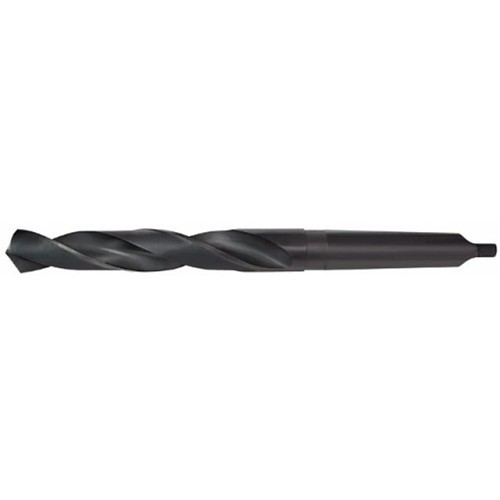 Alfa USA® TS50014 Taper Shank Drill Bit, 37/64 in Drill Size, #2 Morse Shank Taper Designation, High Speed Steel