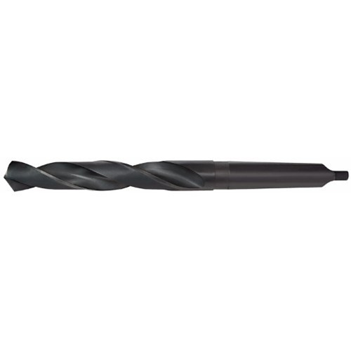 Alfa USA® TS50026 Taper Shank Drill Bit, 49/64 in Drill Size, #2 Morse Shank Taper Designation, High Speed Steel