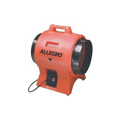 Allegro® 9539-12 Motor Blower, 115 VAC, For Use With: Large Confined Spaces Such As Paper Mills, Tank Purging Or Utility Sites