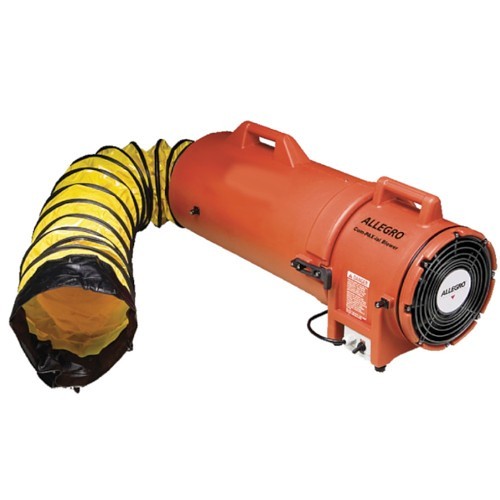 Allegro® 9543-25 Confined Space Blower, 115 to 230 VAC, 1842 cfm Maximum Flow in Free Air, UL, CSA C22.2 No.113, CE Specifications Met