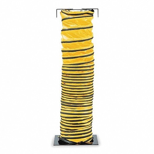 Allegro® 9550-25 Blower Ducting, 12 in Dia, 25 ft Length, Vinyl and Polyester With PVC Coating