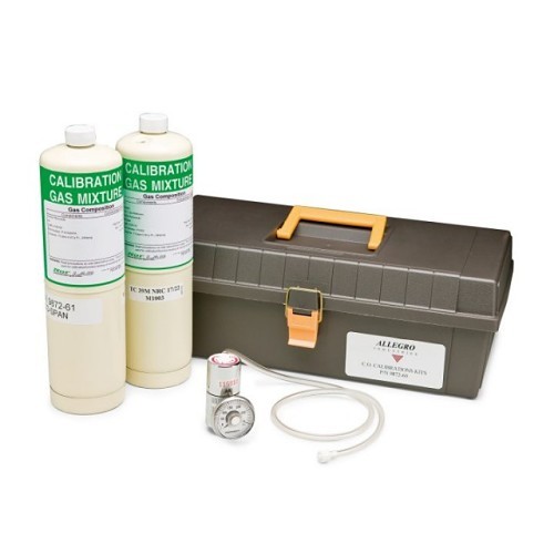 Allegro® 9872-60 Calibration Kit, CO Monitor, Span, Zero Gas, For Use With: Oil-less Compressor, Carry-air, Wall Air Filtration Panels