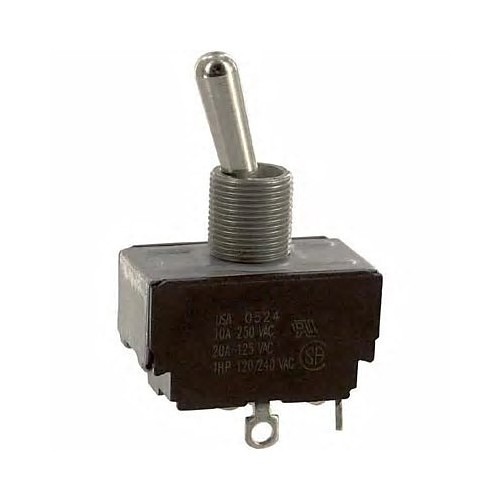 Allied Fitting 70155764 Toggle Switch, 125 V, 20 A Amp, DPST