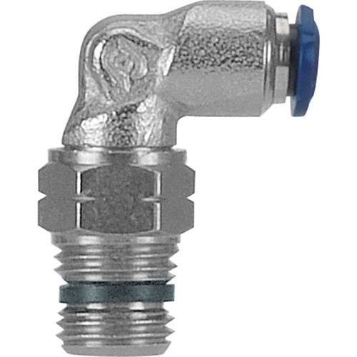 Alpha 88115-04-32 Tube Elbow, Elbow, 1/4 in x #10-32 UNF Nominal, Brass