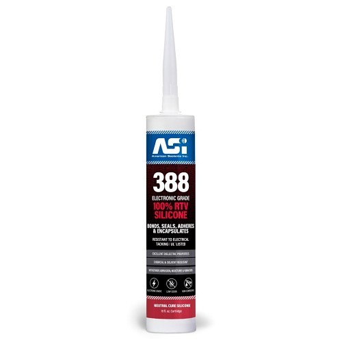 American Sealants 388 Electronic Grade Silicone, Squeeze Tube Container, Paste Form, Translucent