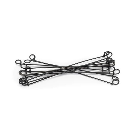 American Wire Tie 16BA1614 Wire Tie, 3/16 in Width, 16 ga Thickness, Black Annealed Steel