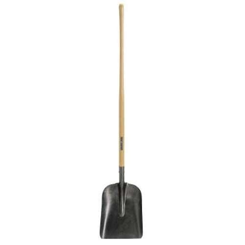 Ames® Jackson® 1390900 Scoop Shovel, 51 in Handle Length, 16 in Blade Length, 11-1/2 in Blade Width, Tempered Steel Blade, Hardwood Handle